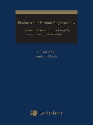 cover image of Business and Human Rights as Law